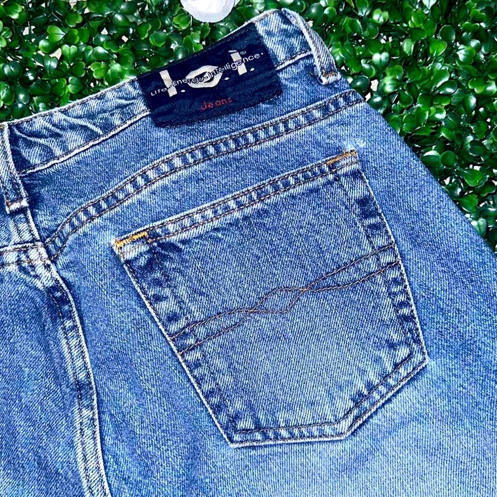 Vintage L.E.I. Cropped Denim Jeans – Size 11 (W32, Inseam 23) 👖